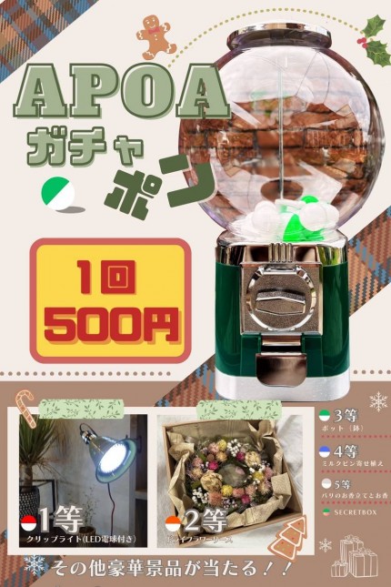 新町ホコ天　アポアショップ