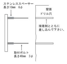 立体切文字の表札で壁面にアクセントを/KIRIMOJI-Bar/キリモジ バー
