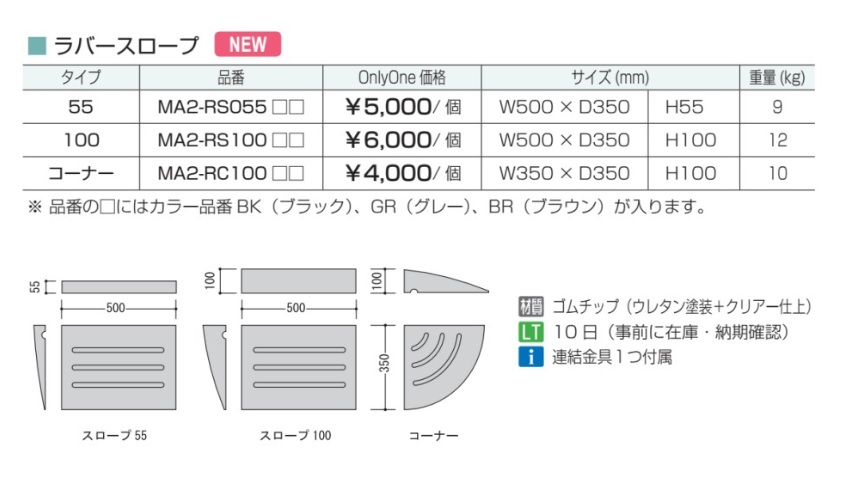 ゴムカーストッパー/ラバースロープ/ｵﾝﾘｰﾜﾝ bt011│三重県の